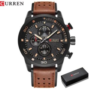 Curren Leather Wrist Watch