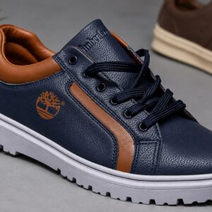 2026 Blue Pure Leather Shoes