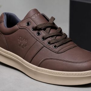 2026 Pure leather Coffee B Shoes